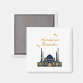 Happy Ramadan Kareem - Eid Mubarak Quotes Magneet (Voorkant / Achterkant)
