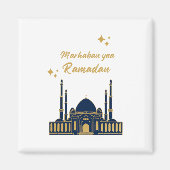 Happy Ramadan Kareem - Eid Mubarak Quotes Magneet (Voorkant)