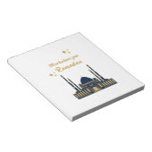 Happy Ramadan Kareem - Eid Mubarak Quotes Notitieblok (Schuin)