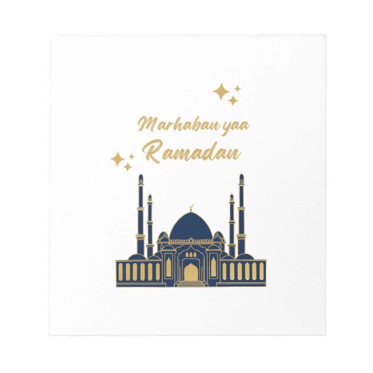 Happy Ramadan Kareem - Eid Mubarak Quotes Notitieblok (Voorkant)