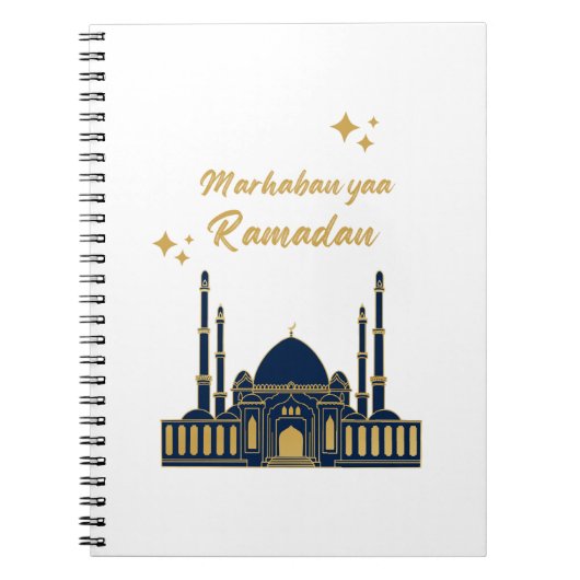 Happy Ramadan Kareem - Eid Mubarak Quotes Notitieboek (Voorkant)