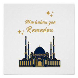 Happy Ramadan Kareem - Eid Mubarak Quotes Perfect Poster