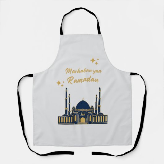 Happy Ramadan Kareem - Eid Mubarak Quotes Schort (Voorkant)