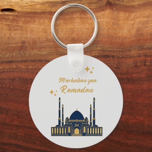 Happy Ramadan Kareem - Eid Mubarak Quotes Sleutelhanger (Voorkant)