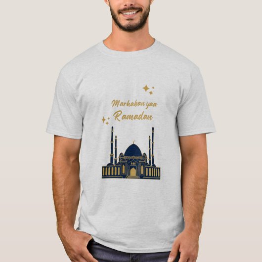 Happy Ramadan Kareem - Eid Mubarak Quotes T-shirt (Voorkant)