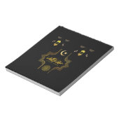 Happy Ramadan Kareem - Eid Mubarak Wishes Holiday Notitieblok (Linkerzijde)