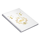 Happy Ramadan Kareem - Eid Mubarak Wishes Holiday Notitieboek (Rechterzijde)