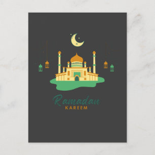 Happy Ramadan Kareem en Eid Mubarak 2022 Briefkaart