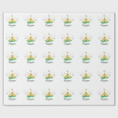 Happy Ramadan Kareem en Eid Mubarak 2022 Cadeaupapier (Vlak)