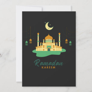 Happy Ramadan Kareem en Eid Mubarak 2022 Kaart
