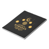 Happy Ramadan Kareem en Eid Mubarak 2023-feestdag Notitieblok (Linkerzijde)