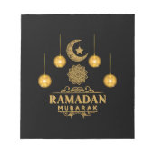 Happy Ramadan Kareem en Eid Mubarak 2023-feestdag Notitieblok (Voorkant)