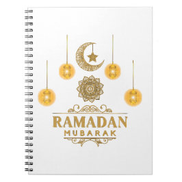 Happy Ramadan Kareem en Eid Mubarak 2023-feestdag Notitieboek