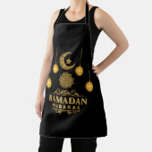 Happy Ramadan Kareem en Eid Mubarak 2023-feestdag Schort (Insitu)