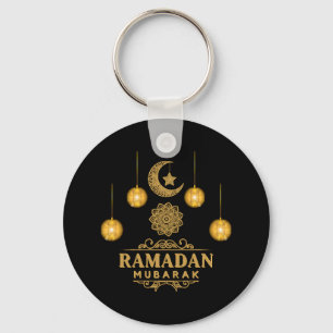 Happy Ramadan Kareem en Eid Mubarak 2023-feestdag Sleutelhanger