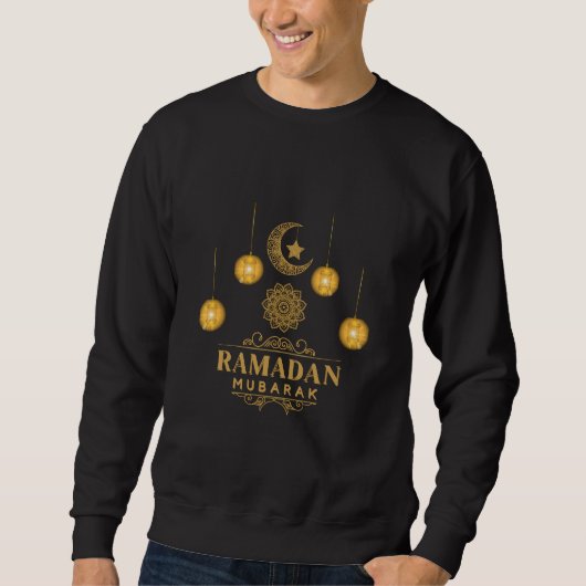 Happy Ramadan Kareem en Eid Mubarak 2023-feestdag Trui (Voorkant)