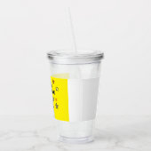 Happy Ramadan Kareem en Eid Mubarak 2025 Acryl Drinkbeker (Links)