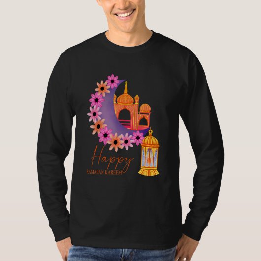 Happy Ramadan Kareem Islamic Fasting Day Kinder jo T-shirt (Voorkant)