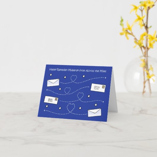 Happy Ramadan over de Miles Kaart (Gele Bloem)