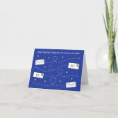 Happy Ramadan over de Miles Kaart (Voorkant)