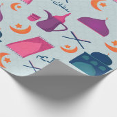 Happy Ramadan Pattern Cadeaupapier (Hoek)