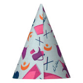 Happy Ramadan Pattern Feesthoedjes (Achterkant)