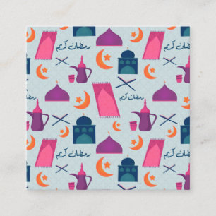 Happy Ramadan Pattern Informatiekaartje