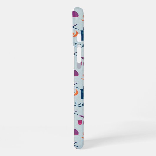 Happy Ramadan Pattern iPhone Hoesje (Linkerkant)
