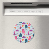 Happy Ramadan Pattern Magneet (Insitu (Vaatwasser))