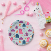 Happy Ramadan Pattern Papieren Bordje (Feest)
