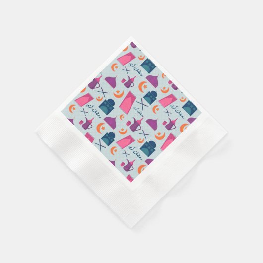 Happy Ramadan Pattern Servet (Hoek)