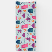 Happy Ramadan Pattern Spandoek (Verticaal)