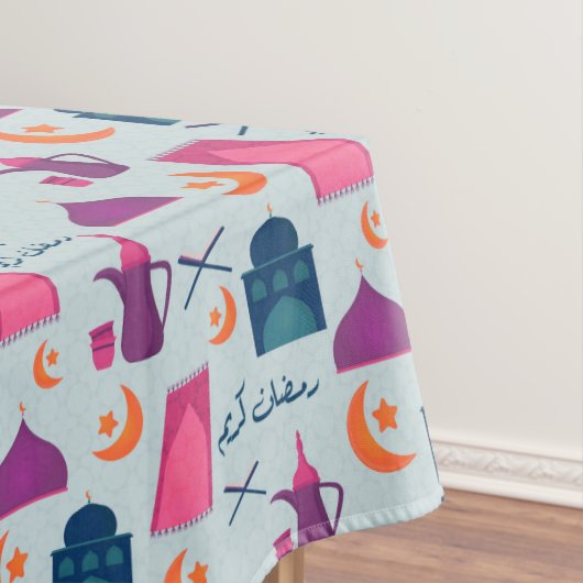 Happy Ramadan Pattern Tafelkleed (Voorbeeld)