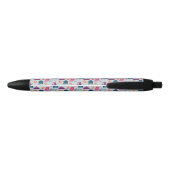 Happy Ramadan Pattern Zwarte Inkt Pen (Achterkant)