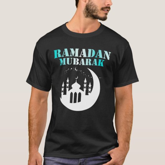 Happy Ramadan Ramadan Kareem Ramadan Mubarak Mon T-shirt (Voorkant)