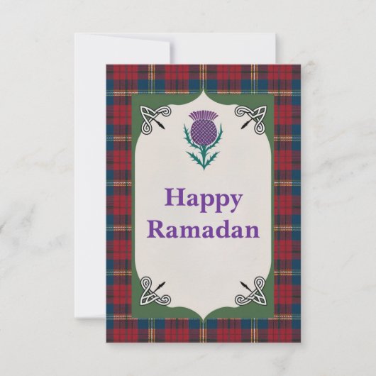 Happy Ramadan Wenskaart (Voorkant)