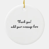 Happy Ramen Bowl Keramisch Ornament (Achterkant)