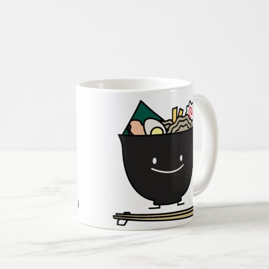 Happy Ramen Bowl Koffiemok (Voorkant rechts)