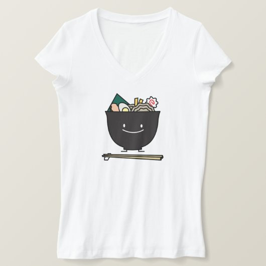 Happy Ramen Bowl T-shirt (Design voorkant)