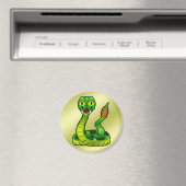 Happy rattlesnake magneet (Insitu (Vaatwasser))