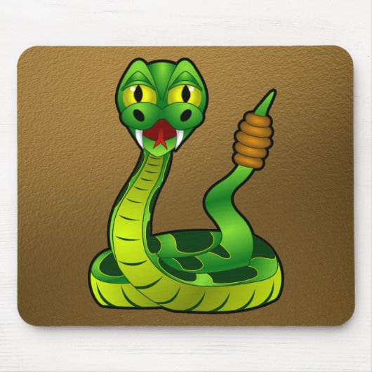 Happy rattlesnake muismat (Voorkant)