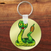 Happy rattlesnake sleutelhanger (Voorkant)