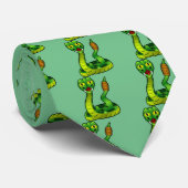 Happy rattlesnake stropdas (Opgerold)