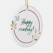 Happy Reading Ornament (Rechts)
