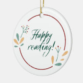 Happy Reading Ornament (Links)