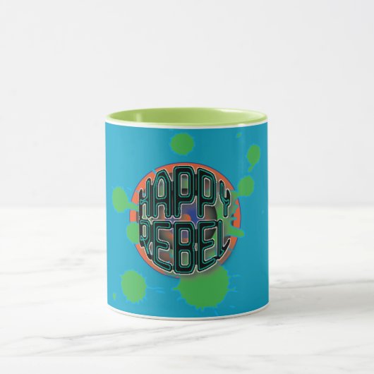 Happy Rebel Coffee Mok (Midden)