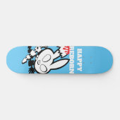 Happy Reborn Bunny Loves Strawberry Jam Persoonlijk Skateboard (Horizontaal)