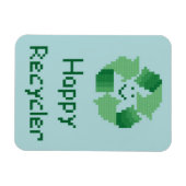 Happy Recycling Flexible Magnet Magneet (Horizontaal)