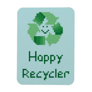 Happy Recycling Flexible Magnet Magneet