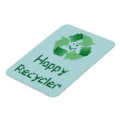 Happy Recycling Flexible Magnet Magneet (Linkerzijde)